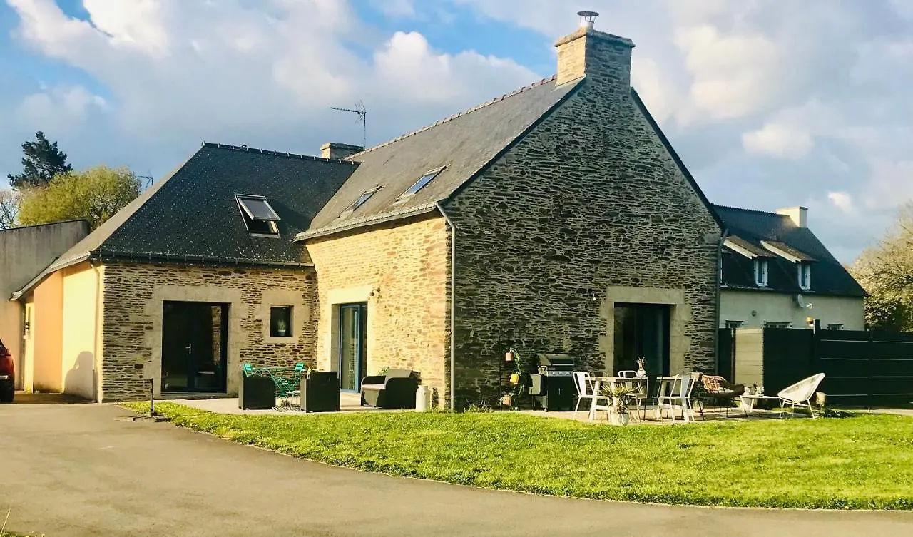 Au Petit Bonheur De Claire Et Jo Bed & Breakfast La Chapelle-Caro